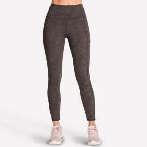 GO WALK Printed Full Length High-Waisted Legging