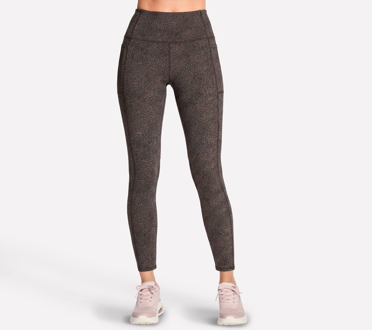 GO WALK Printed Full Length High-Waisted Legging