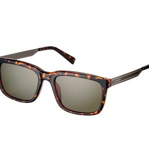 Square Tortoise Lens Sunglasses