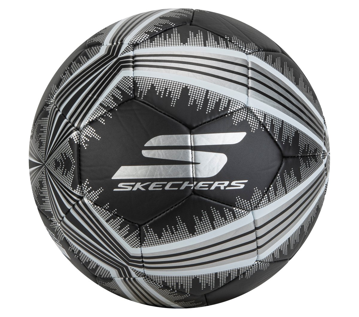 Hex Metallic Mini Stripe Size 5 Soccer Ball