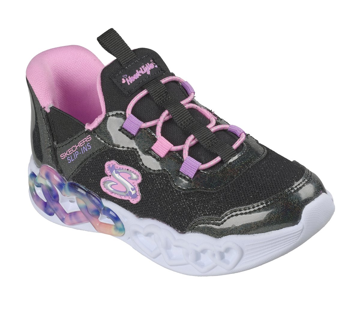 Skechers Slip-ins: Infinite Heart Lights - Sparkle Heart - Image 4