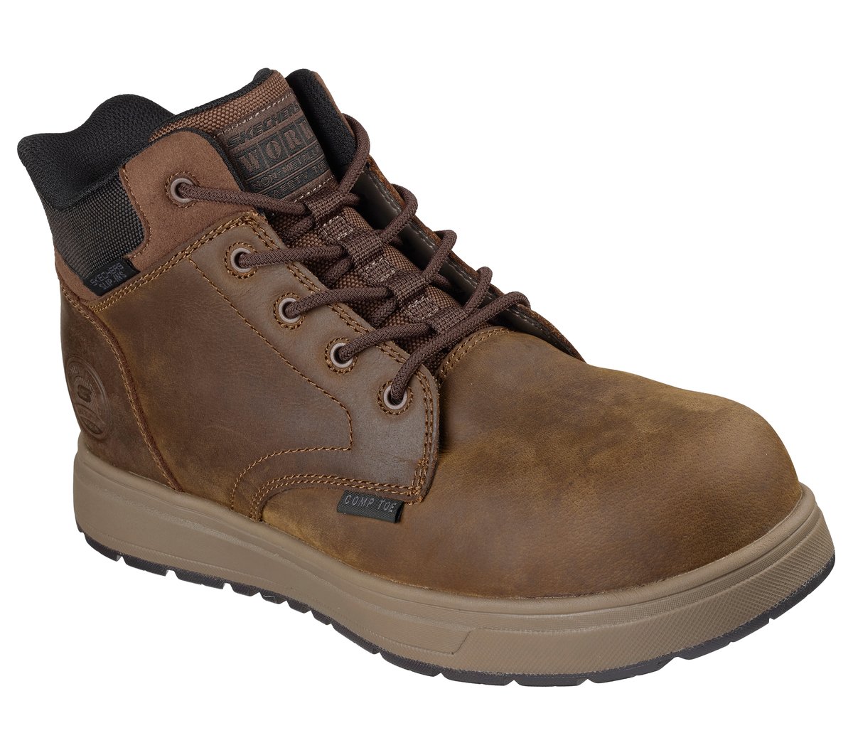 Skechers Slip-ins Work Safety Toe: Cliff - Image 4