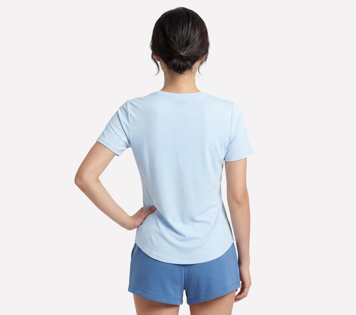 GO WALK Luxe Rib Tee - Image 2
