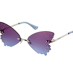 Rimless Butterfly Sunglasses
