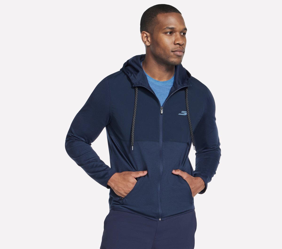 SKECH-KNITS Ultra Go Weekend Full Zip Hoodie
