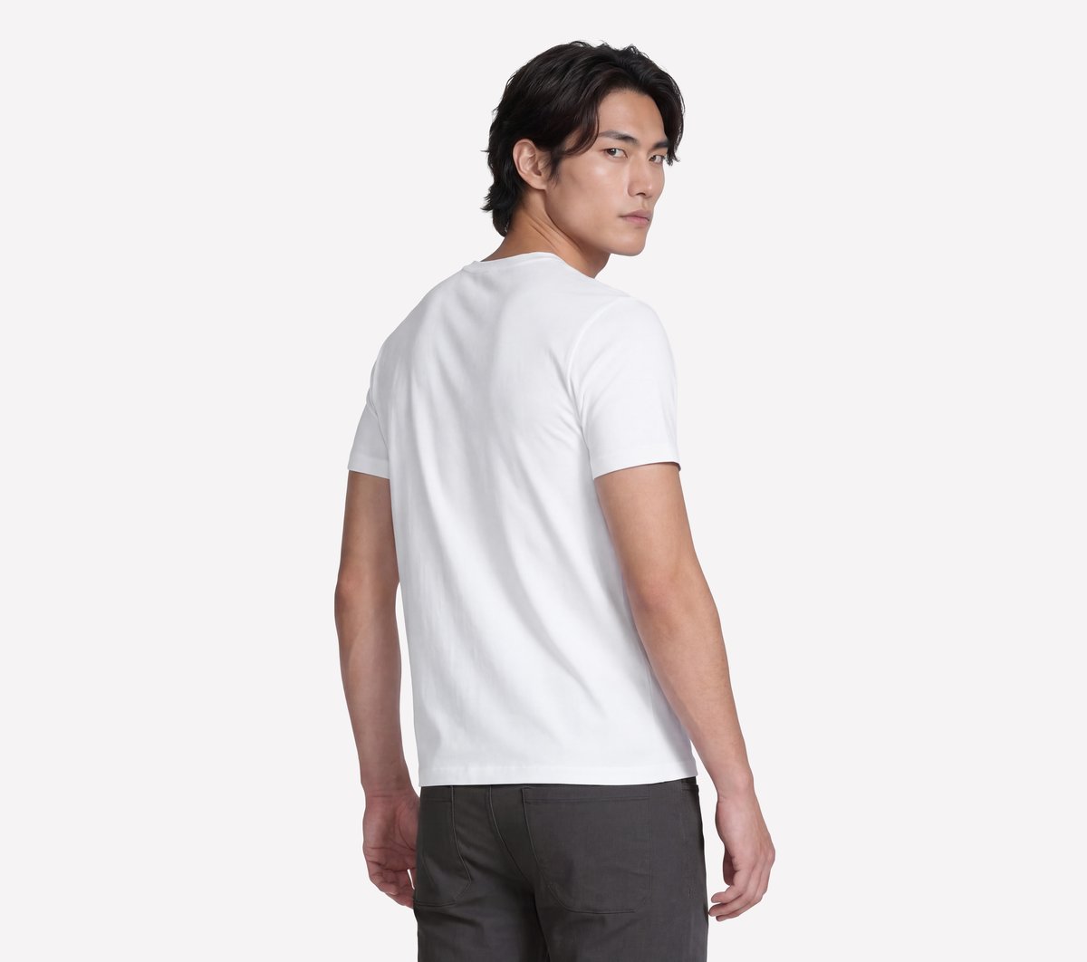 GO DRI Pima Short Sleeve V-Neck - Image 2