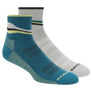 2 Pack Men's Quarter Trail Socks